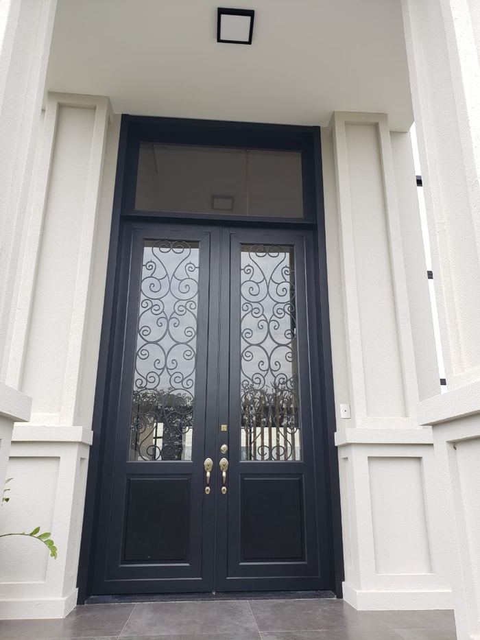 Porta arabesco corte plasma — Portline