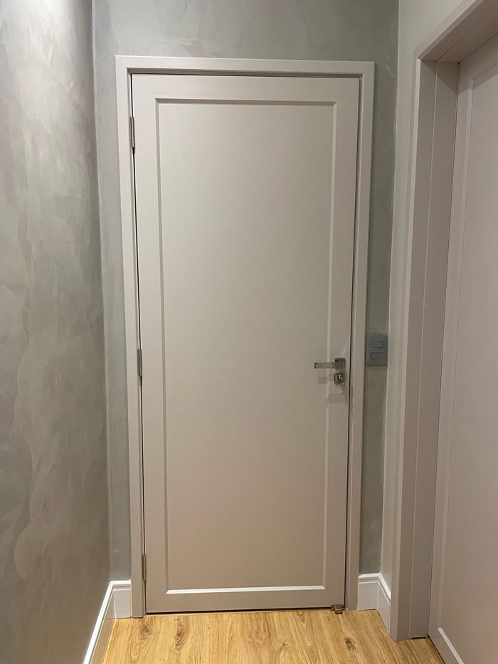 Porta com laca colorida sob medida — Portline